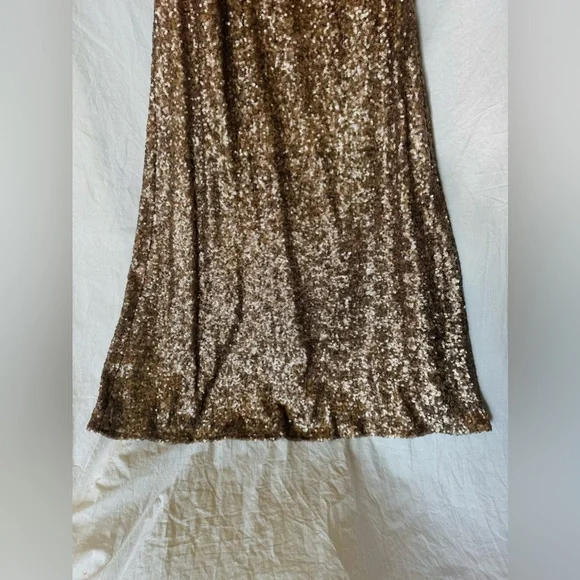 Jump Apparel Wendye Chaitin
Strapless Party Maxi Sequin Dress Sz 1/2 - Picture 2 of 13